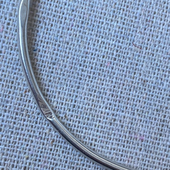 Vintage 925 Tinkerbell Sterling Silver Bangle - Picture 5 of 5
